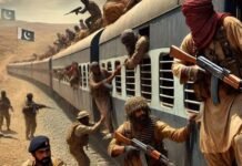 Pakistan train hijack: 182 people taken hostage, 20 soldiers killed