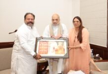 Chandigarh Mayor Harpreet Kaur Babla Meets Home Minister Amit Shah