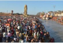 Lakhs of devotees gathered in Haridwar on Baisakhi, no place to stand at Har ki Pauri