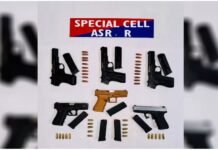 Major terrorist conspiracy busted in Amritsar, three smugglers arrested with 6 pistols