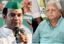 Tej Pratap Yadav gets a shock, expelled from the party for 6 years; Lalu Yadav also expelled him from the family