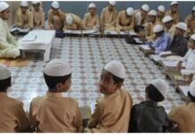 Why were PoK’s madrassas suddenly closed for 10 days?