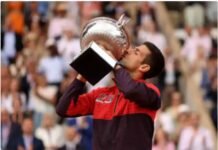 Djokovic wins 100th title in Open Era: Equals Roger Federer and Jimmy Connors by winning Geneva Open