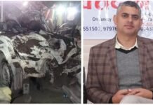 Jammu and Kashmir: Rock fell on Scorpio in Reasi, Ramnagar SDM along with his six-year-old son died