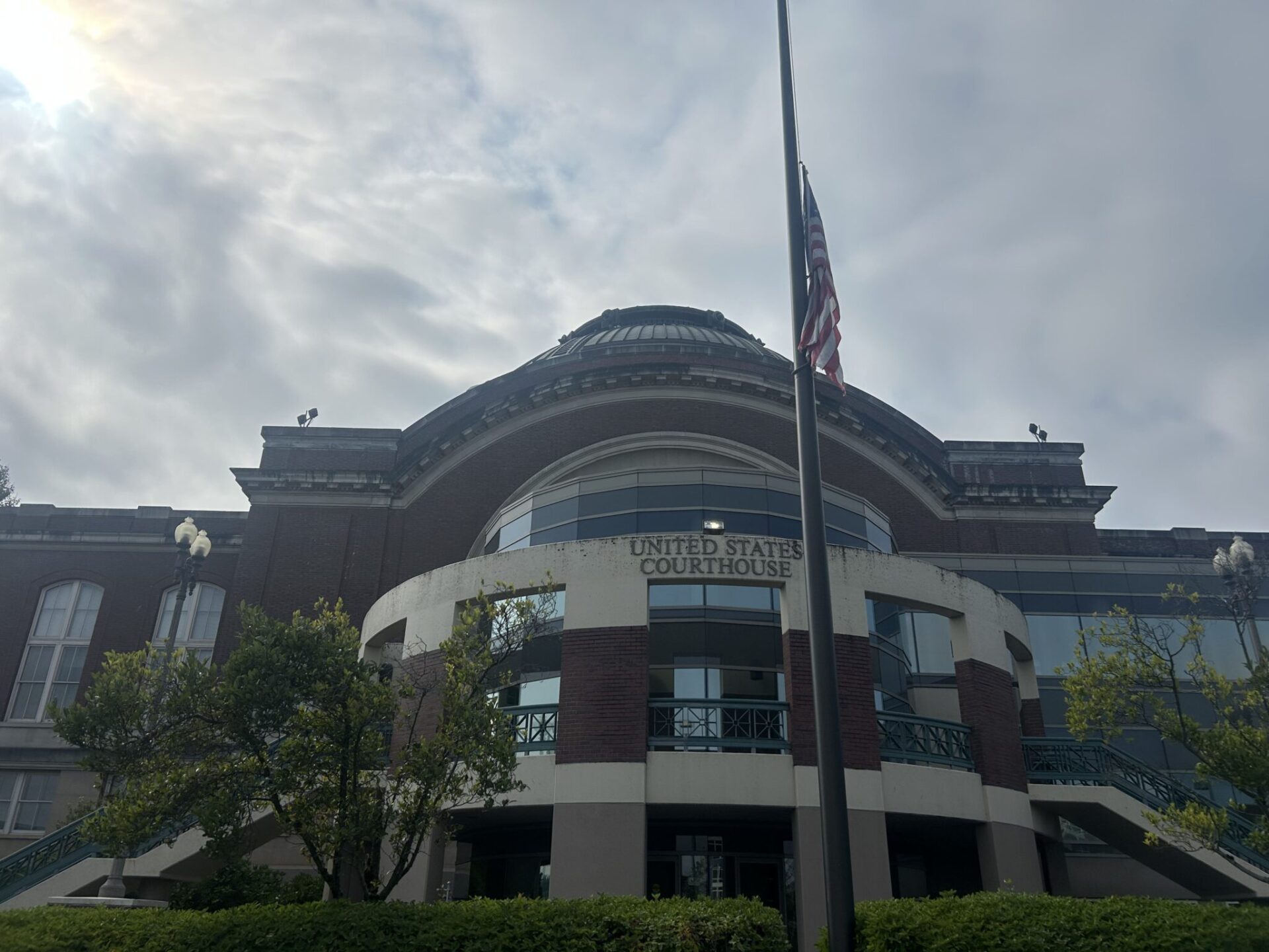 The federal courthouse in Tacoma
