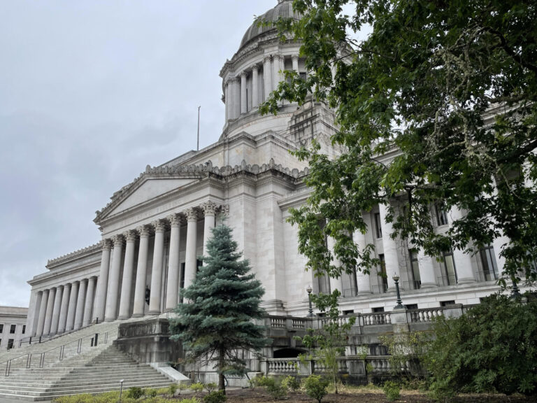 The Washington state Capitol