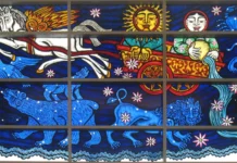 Art x NW: ‘Refract’ festival reveals Seattle’s heart of glass Cappy-Thompson-Sea-Tac-enamel-on-glass-1
