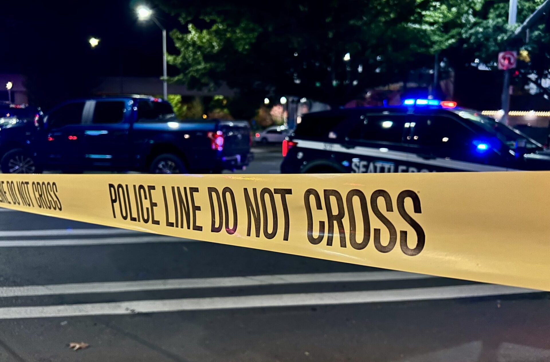 do not cross seattle police