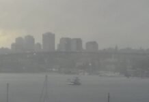 Gusty, Rainy Weather