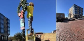 Kent Prepares Downtown for the Holiday Season