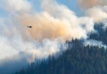 WA officials take stock as wildfire season winds down Cedar Creek Water Drop