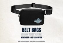 Seattle Thunderbirds Announce Belt Bag Giveaway for November 8 Home Game Belt Bag Giveaway