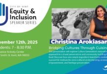 City of Kent Hosts Cultural Culinary Event with Chef Christina Arokiasammy Cultural Culinary Event