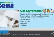 City of Kent Encourages Residents to Recycle Styrofoam Responsibly Recycle Styrofoam
