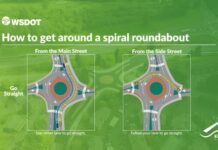 Kent Officials Share Guidance on Navigating Spiral Roundabouts to Improve Traffic Safety Navigating Spiral Roundabouts