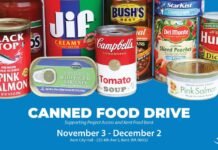 City of Kent Launches Annual Community Food Drive, Open to Public Through December 2 canned food drive