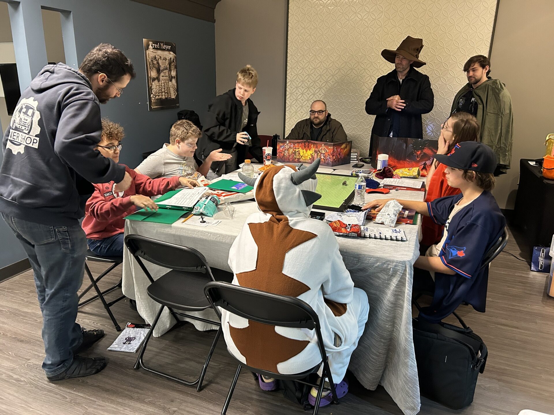 Conclude Dungeons & Dragons Club