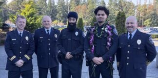 Two New Kent Police Officers Graduate from Criminal Justice Training Commission kent police department