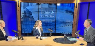 WA’s new resident portal promises easier access to state services Washington state Chief Technology Officer Gretchen Peri, left, and Chief Privacy Officer Katy Ruckle, center, on the set of Inside Olympia with Austin Jenkins