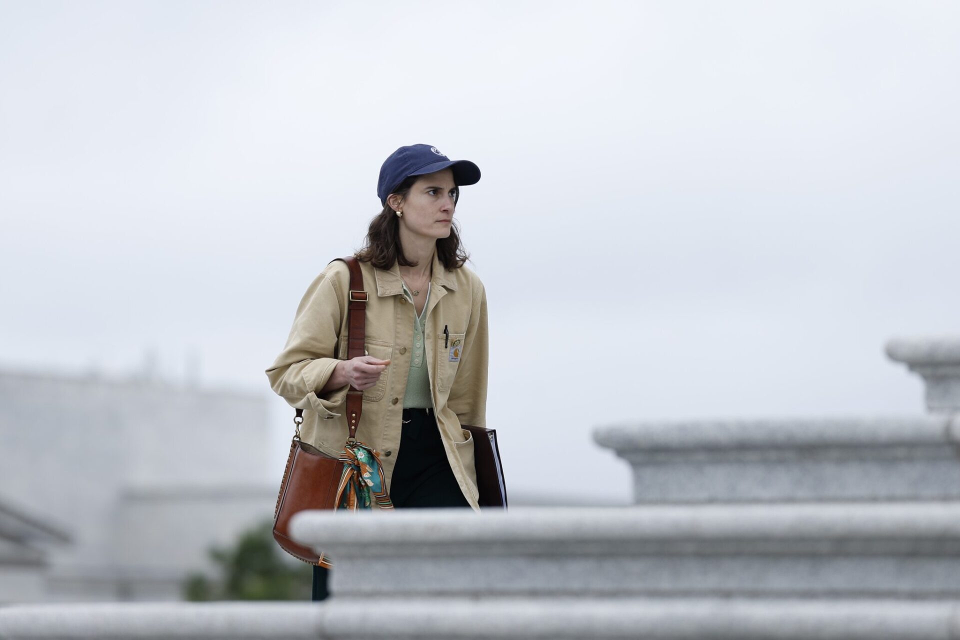 Rep. Marie Gluesenkamp Perez, D-Wash., arrives at the U.S. Capitol on Sept. 25, 2024 in Washington, D.C