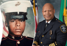 Seattle Police Department Honors Veterans on Veterans Day -Shon F. Barnes Ph.D., United States Marine Corps, Seattle Police Department