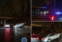 Two Vehicles Involved in Crash on I-5 to I-405 Interchange in Renton Two Vehicles Involved in Crash on I-5 to I-405 Interchange in Renton