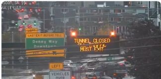 SR 99 Tunnel in Seattle Closed in Both Directions Following Power Outage SR 99 Tunnel