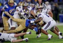 Washington Huskies Dominate Bruins 48–14 at the Rose Bowl football