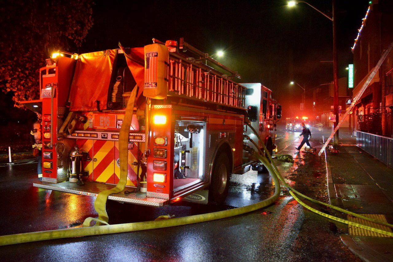 Restaurant Fire in Green Lake