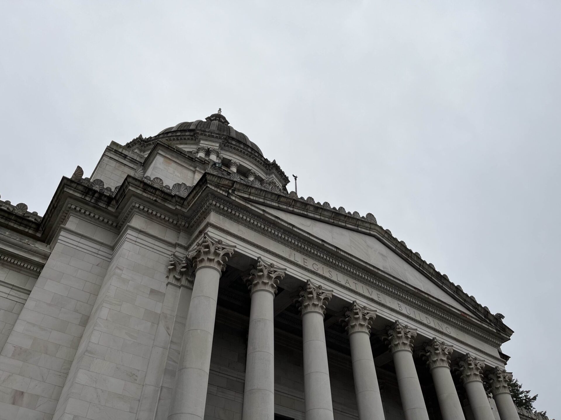 The Washington state Capitol building in Olympia.