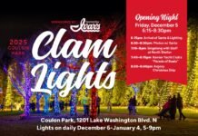 Clam Lights Return to Renton with Opening Night Celebration at Gene Coulon Park Clam Lights Return