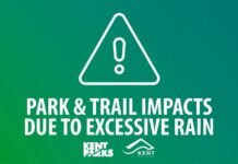 Kent Parks and Trails Closed Due to Excessive Rainfall Parks and Trails Closed