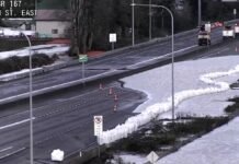 Southbound SR 167 Reopens; Northbound Lanes Remain Closed Due to Flooding Northbound Lanes Remain Closed