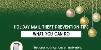 Holiday Mail Theft, Share Prevention Tips
