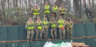 National Guard Patrols King County Levees During Holidays