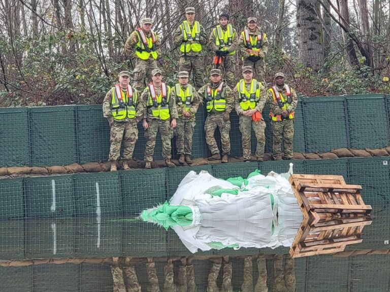 National Guard Patrols King County Levees During Holidays