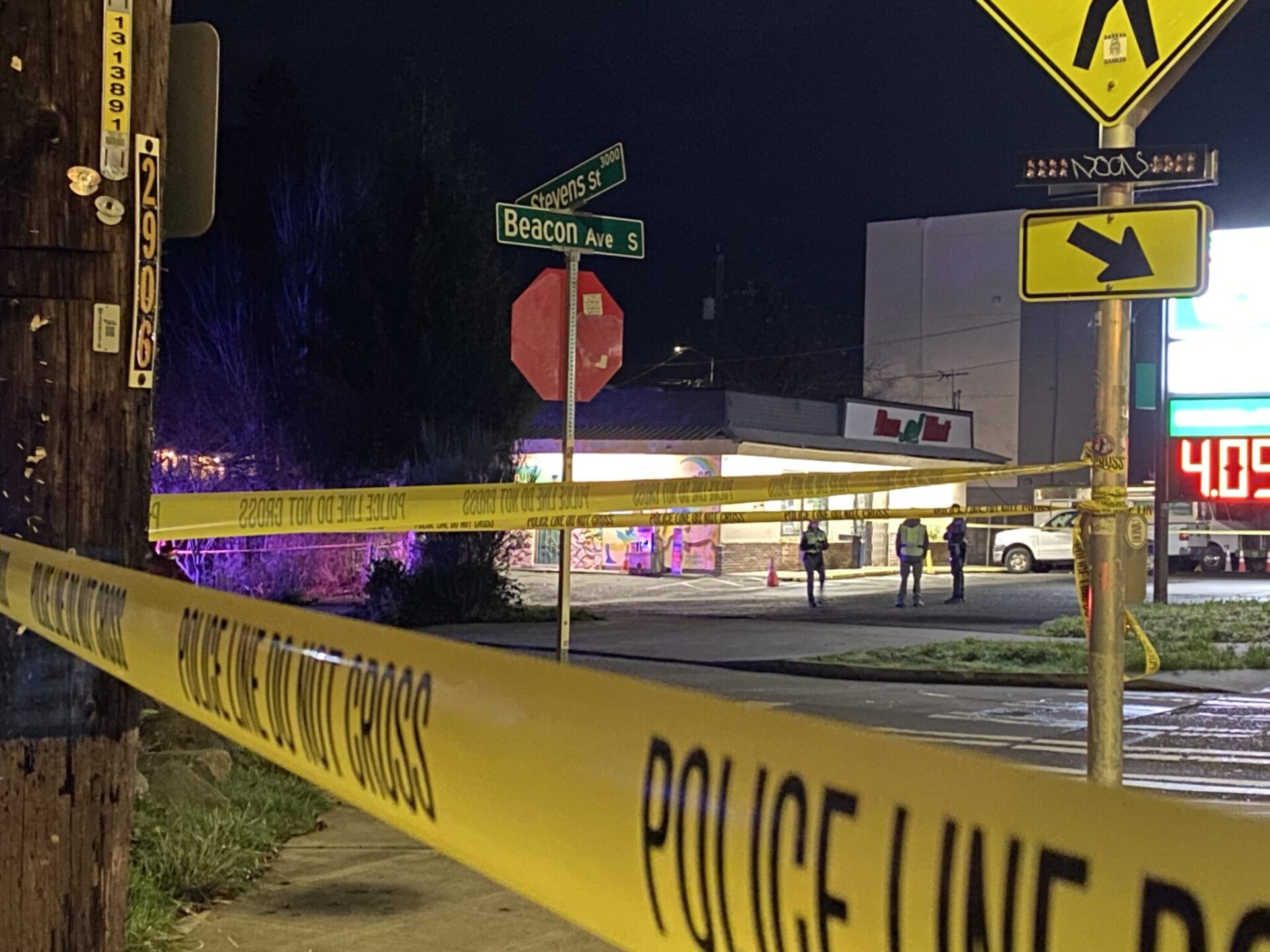 do not cross police line