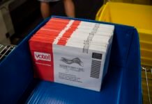 Mail-In Ballots Are Processed For Washington's Primary Election