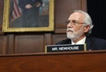 Rep. Dan Newhouse (R-WA), seen during a July 2019 hearing on Capitol Hill, in Washington, D.C., was reelected in the 2024 election to a sixth term in the U.S. House. (Photo by Chip Somodevilla/Getty Images)