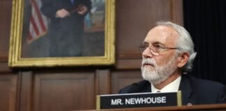 Rep. Dan Newhouse (R-WA), seen during a July 2019 hearing on Capitol Hill, in Washington, D.C., was reelected in the 2024 election to a sixth term in the U.S. House. (Photo by Chip Somodevilla/Getty Images)
