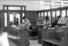 Staff at Douglass-Truth Library, ca. 1965