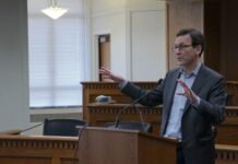Ferguson may have broken WA ethics laws allowing ex-adviser to fly on state plane Gov. Bob Ferguson speaks to reporters during the annual legislative session preview in Olympia, Wash., on Jan. 9, 2026