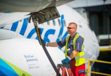 Washington state pumps more tax dollars toward green jet fuel Airlines around the world have conducted demonstration flights using biofuel blends for more than a decade