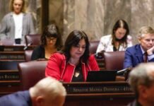 WA lawmakers attempt to rein in runaway lawsuit costs Sen. Manka Dhingra, D-Redmond, on the Senate floor on the first day of the 2026 legislative session