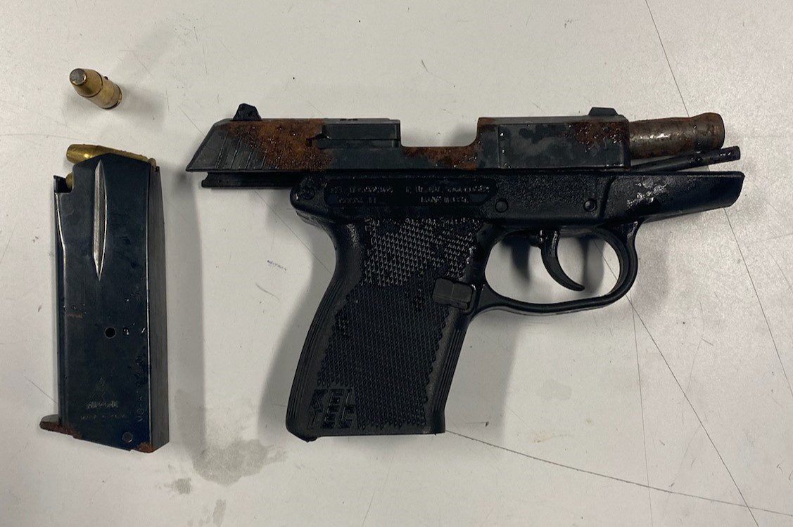 Seattle police officers recovered a gun from a previously convicted felon.