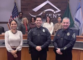New Officer Sworn Into Duty at Kent Police Department KENT POLICE DEPARTMENT