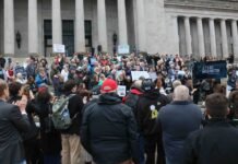 With rally and ‘listening sessions’, WA initiative supporters deliver their message Supporters of Let’s Go Washington initiatives intended to bolster parental rights and block transgender athletes from girls’ sports, gather on the north steps of the Washington state Capitol on Tuesday, Feb. 3, 2026