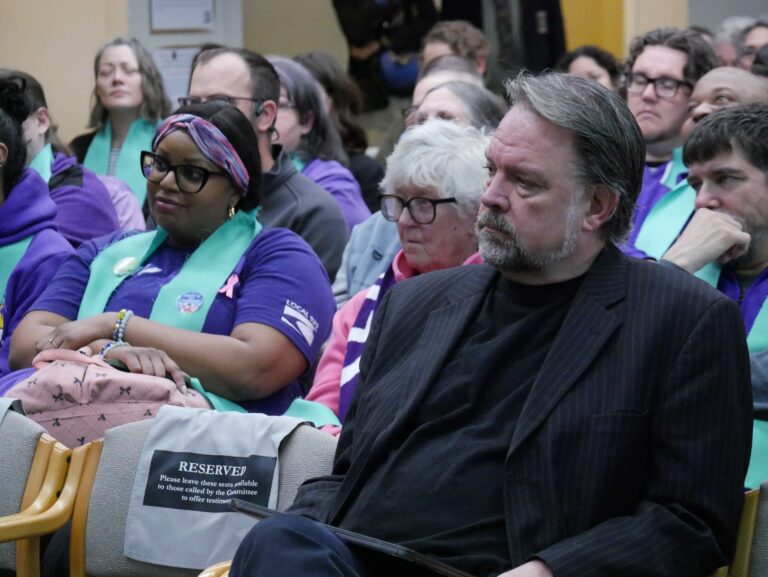 Brian Heywood, founder of Let’s Go Washington, testified against the income tax earlier this year. He says opponents should try to derail it with a ballot measure this November. (Photo by Bill Lucia/ WashingtonState Standard)