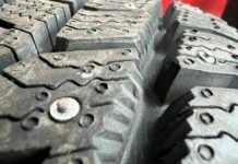 Washington charges drivers for buying studded tires. Why doesn’t Oregon? Studded tires have small metal spikes designed to break through snow and ice.