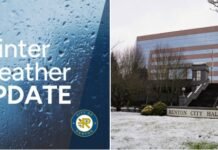 Winter Weather Update in Renton, Washington winter weather